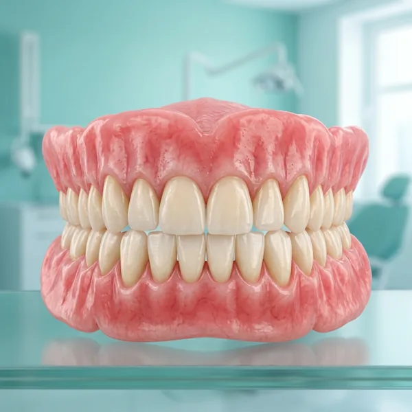 Comfortable Custom Gum-Colored Dentures in Gudivada - Krishna Dental Clinic