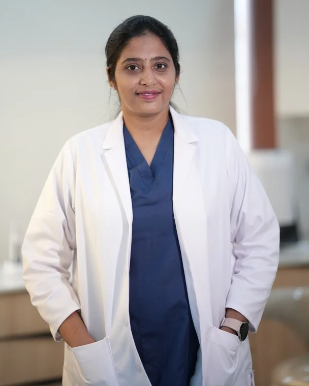 Dr. Vidya Sahithi Atluri - MDS Prosthodontist Krishna Dental Clinic Gudivada
