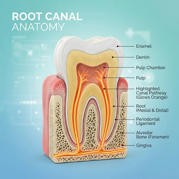 Painless Root Canal Treatment in Gudivada at Krishna Dental Clinic