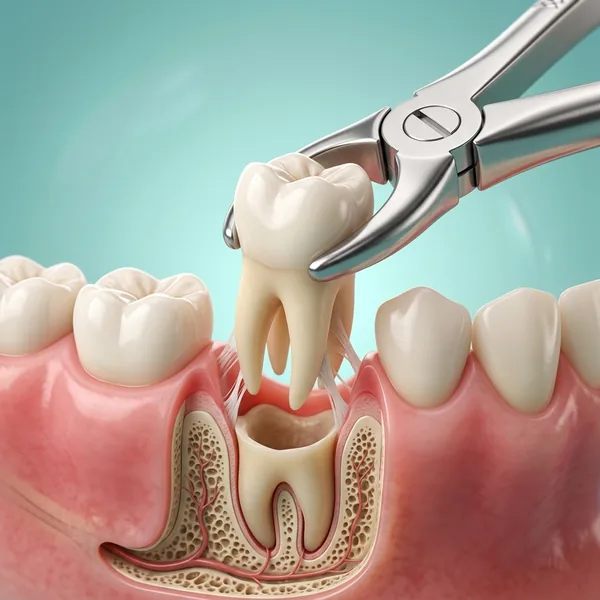 Gentle Painless Tooth Extraction in Gudivada - Krishna Dental Clinic